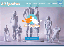 Tablet Screenshot of 3dlovebirds.com